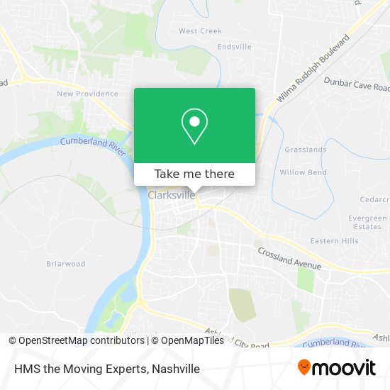 Mapa de HMS the Moving Experts
