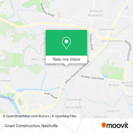 Mapa de Grant Construction