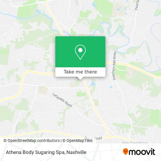 Athena Body Sugaring Spa map