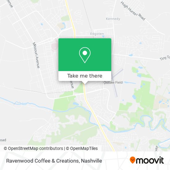 Ravenwood Coffee & Creations map