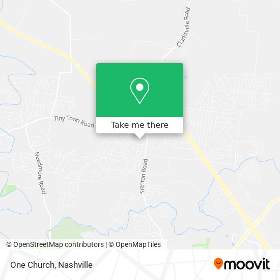 Mapa de One Church