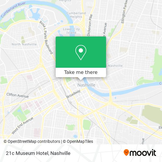 21c Museum Hotel map