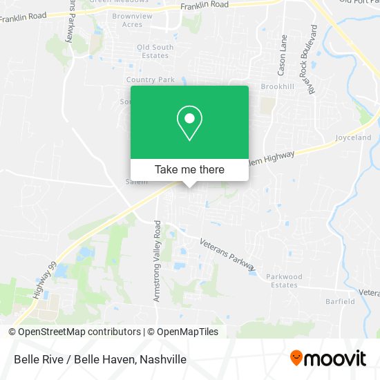 Mapa de Belle Rive / Belle Haven
