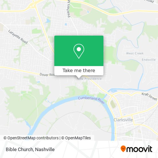 Bible Church map