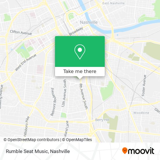 Mapa de Rumble Seat Music