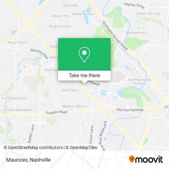 Mapa de Maurices