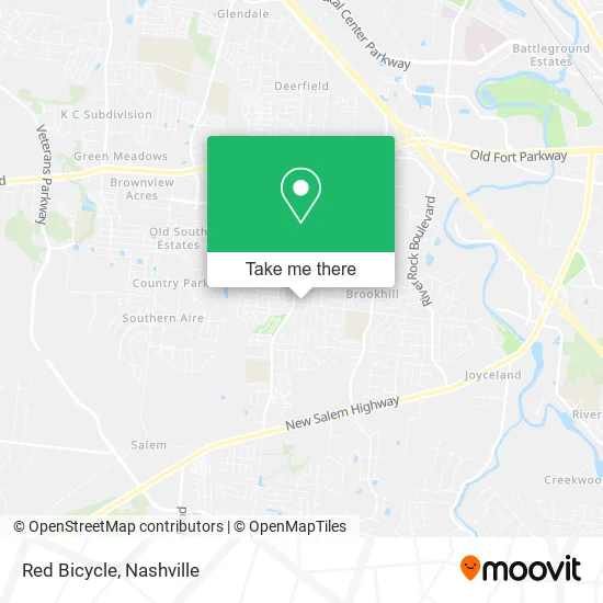 Red Bicycle map