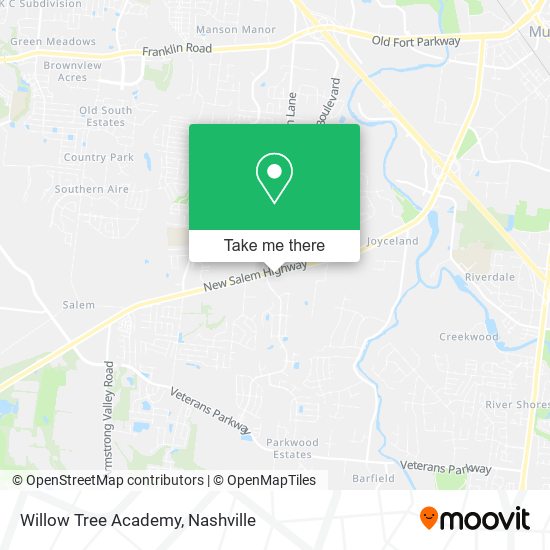 Willow Tree Academy map