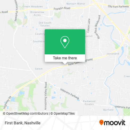 Mapa de First Bank
