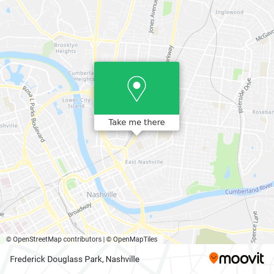 Frederick Douglass Park map