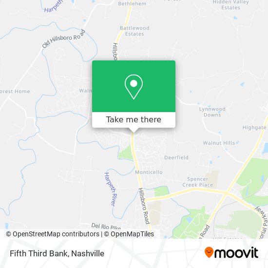 Mapa de Fifth Third Bank