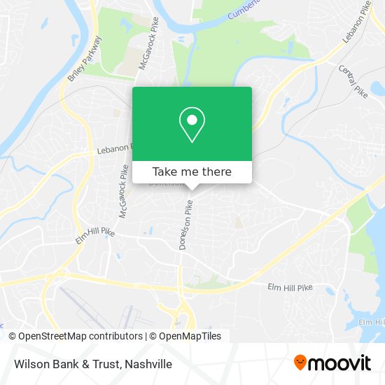 Wilson Bank & Trust map