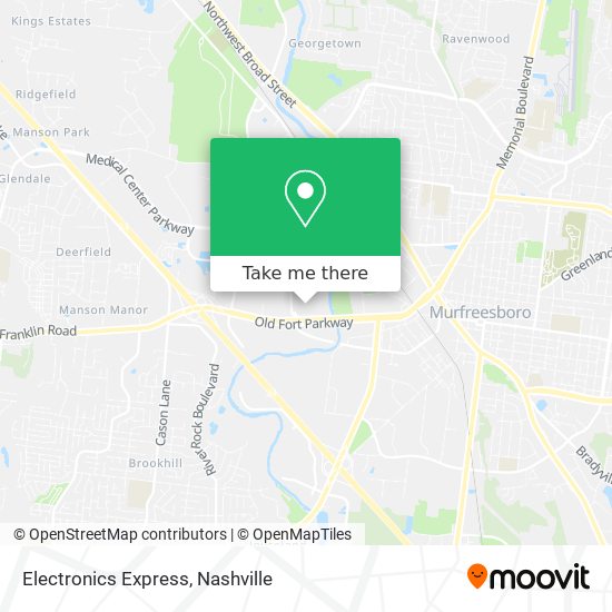 Electronics Express map