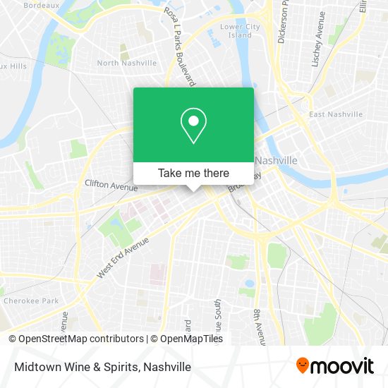 Midtown Wine & Spirits map