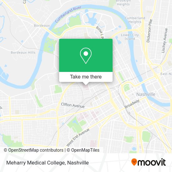 Meharry Medical College map