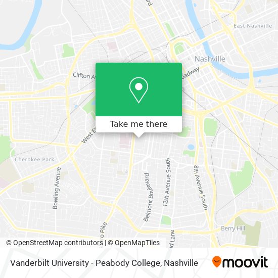 Directions To Vanderbilt University How To Get To Vanderbilt University - Peabody College In 20591 By Bus?