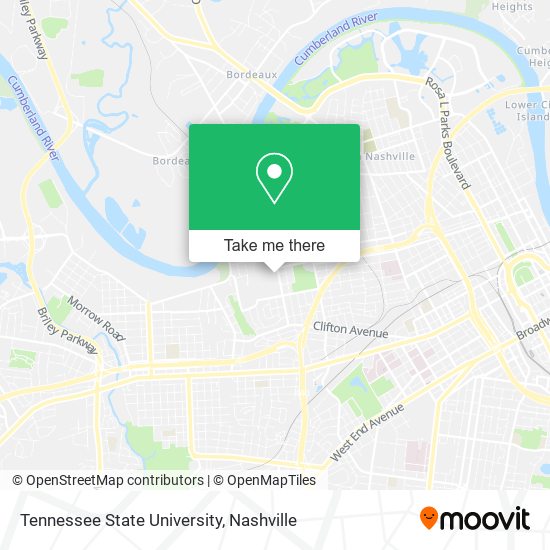 Tennessee State University map