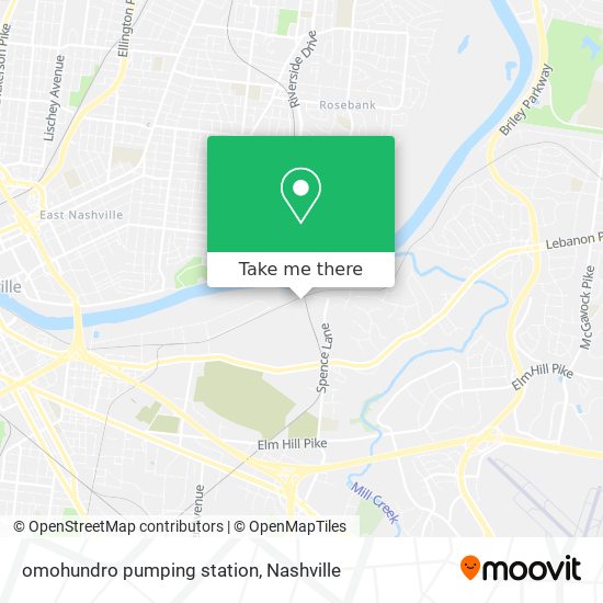 Mapa de omohundro pumping station
