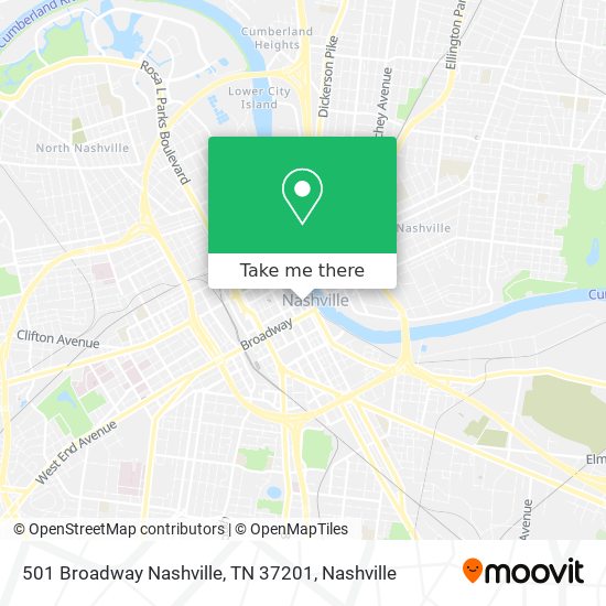 501 Broadway Nashville, TN 37201 map