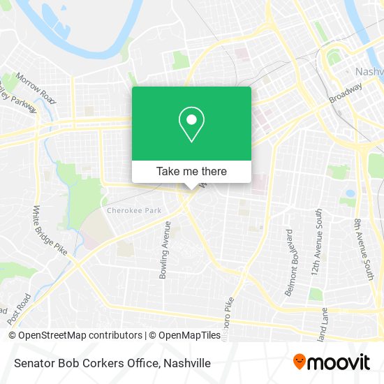 Senator Bob Corkers Office map