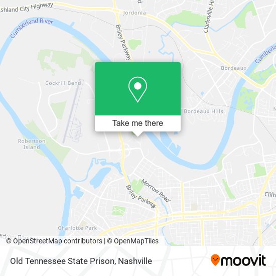 Old Tennessee State Prison map