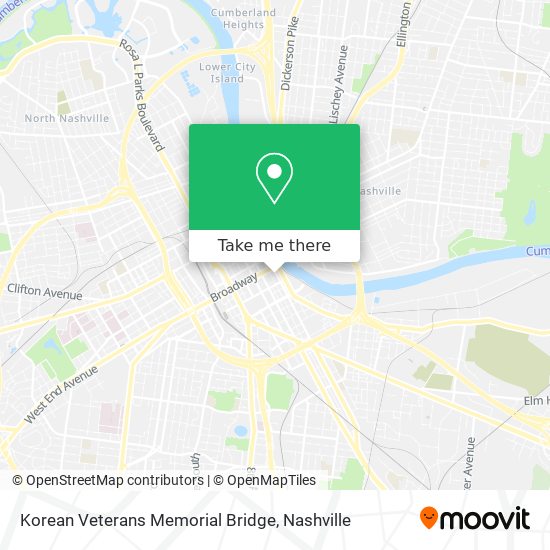 Korean Veterans Memorial Bridge map