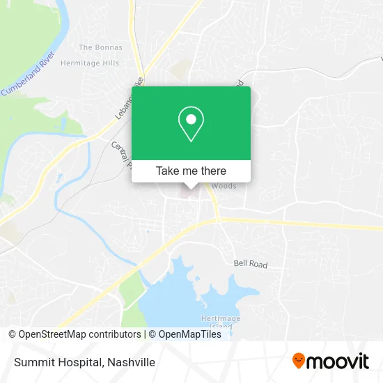 Summit Hospital map