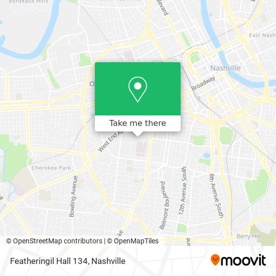 Mapa de Featheringil Hall 134