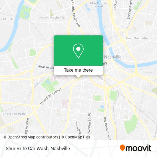 Shur Brite Car Wash map
