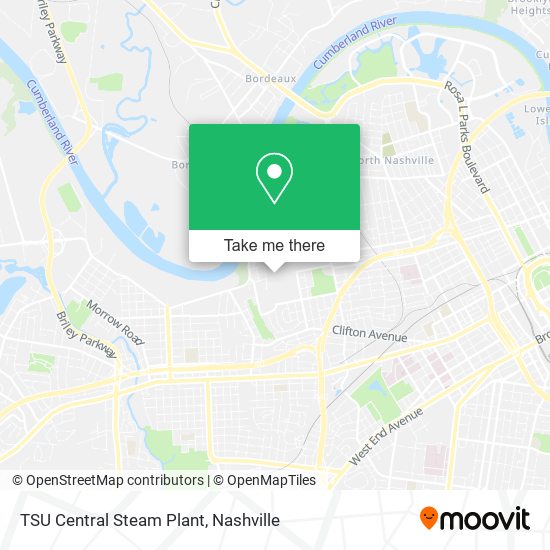 TSU Central Steam Plant map