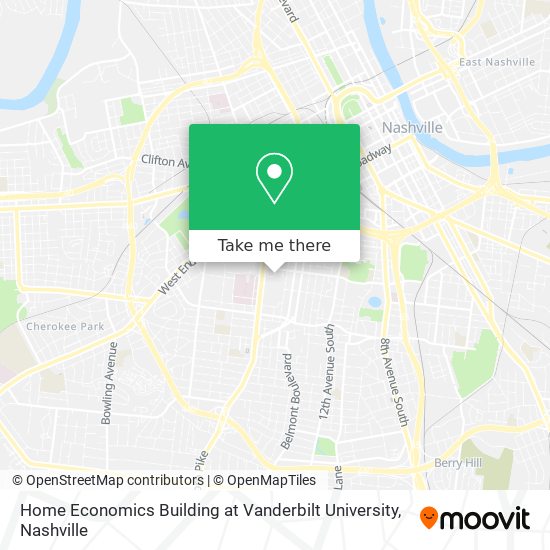 Mapa de Home Economics Building at Vanderbilt University