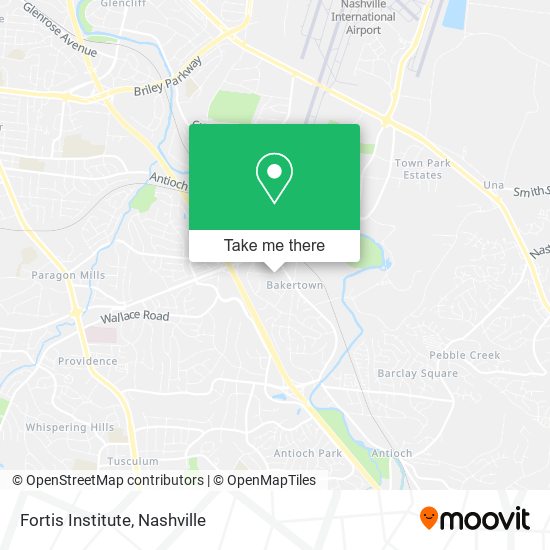 Mapa de Fortis Institute