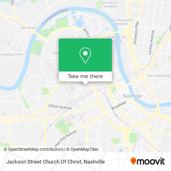 Mapa de Jackson Street Church Of Christ