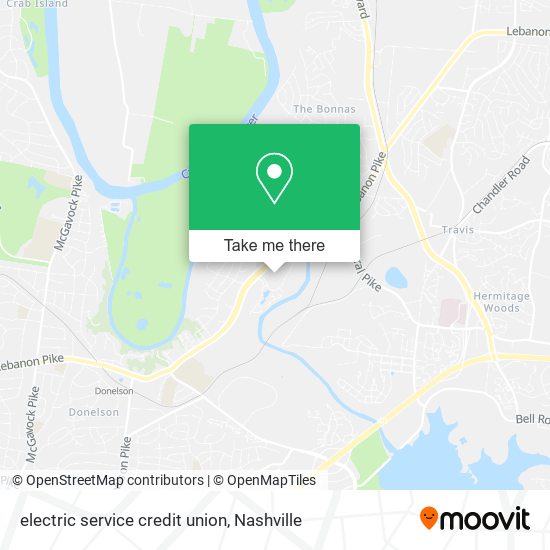 electric service credit union map