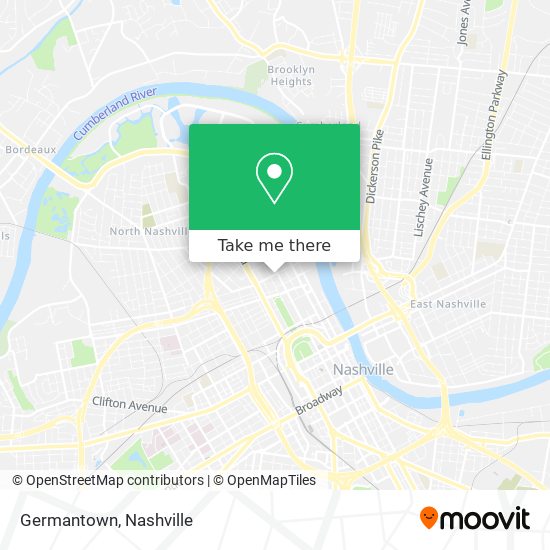 Mapa de Germantown