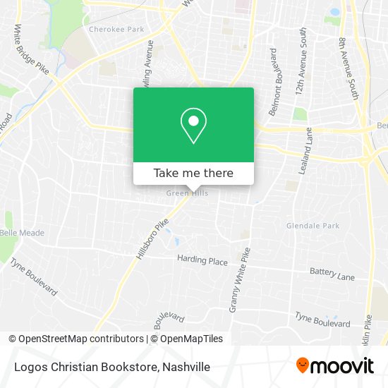 Mapa de Logos Christian Bookstore