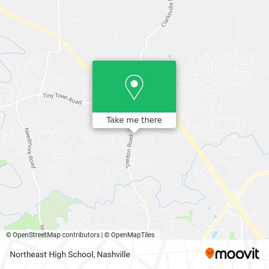 Northeast High School map