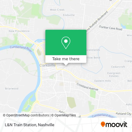 Mapa de L&N Train Station