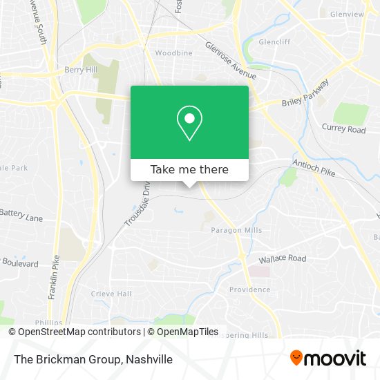 The Brickman Group map