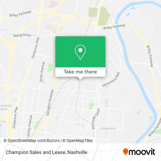 Champion Sales and Lease map