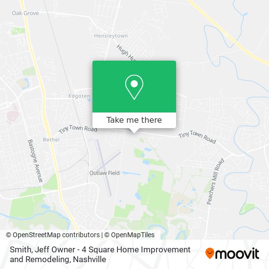 Smith, Jeff Owner - 4 Square Home Improvement and Remodeling map
