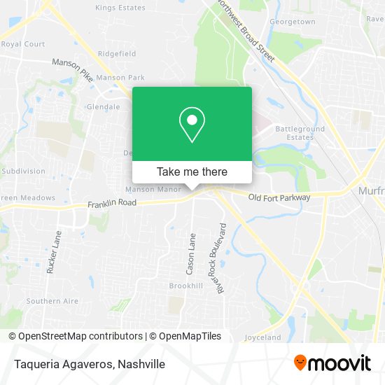 Taqueria Agaveros map