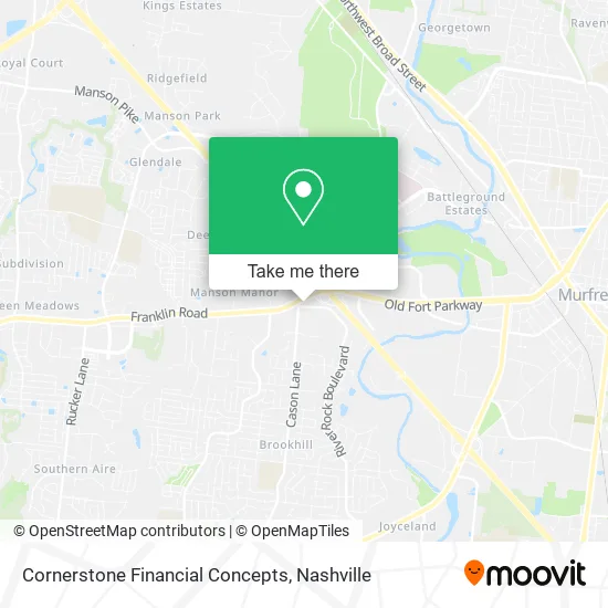 Mapa de Cornerstone Financial Concepts