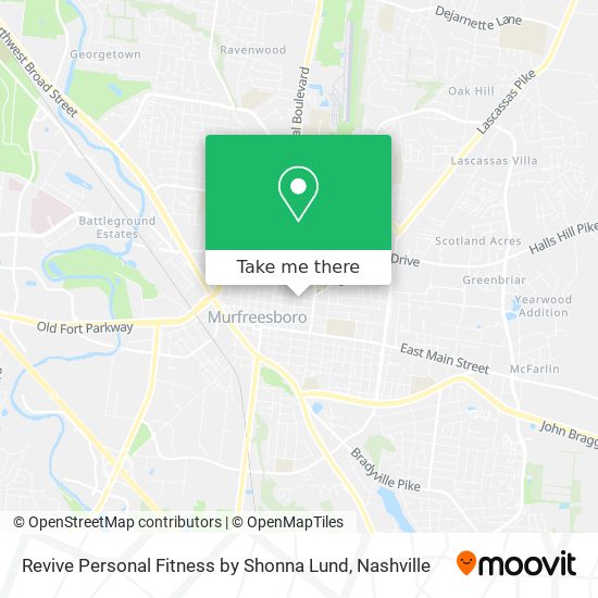 Mapa de Revive Personal Fitness by Shonna Lund