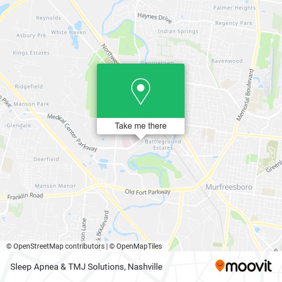 Mapa de Sleep Apnea & TMJ Solutions