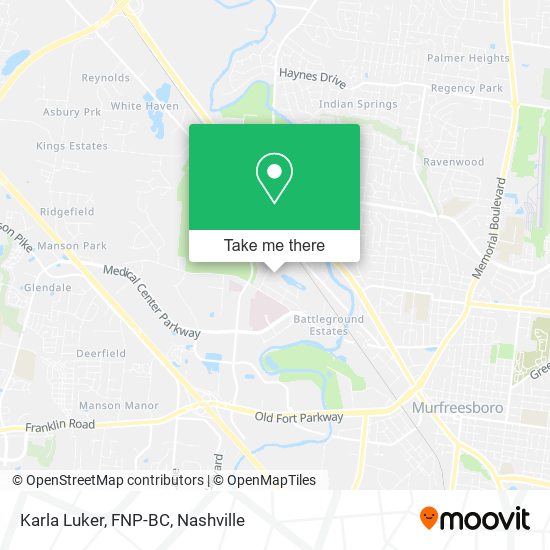 Mapa de Karla Luker, FNP-BC