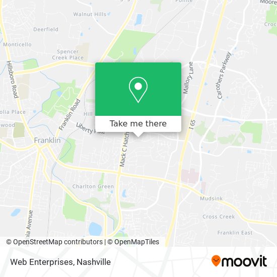 Mapa de Web Enterprises