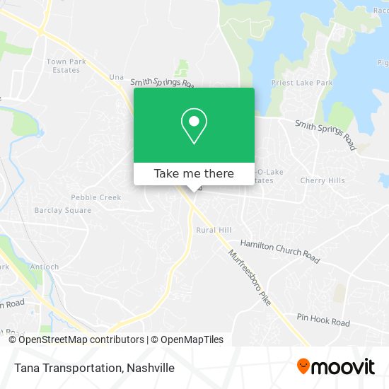 Tana Transportation map