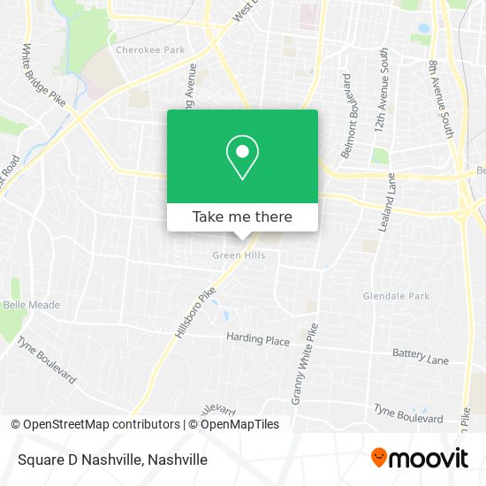 Square D Nashville map