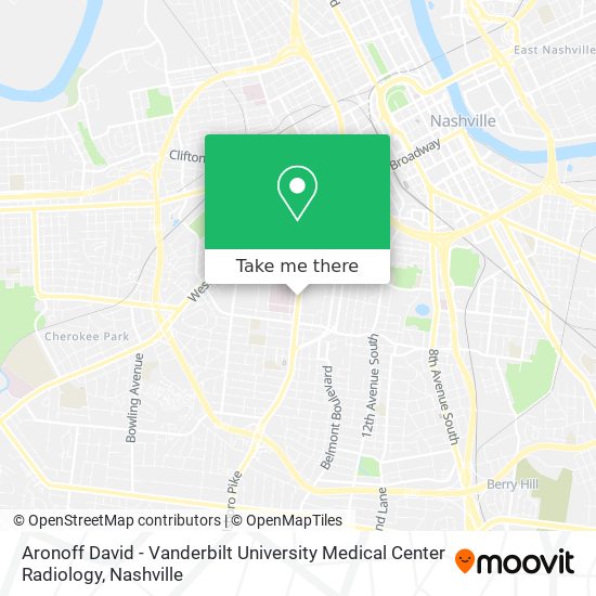 Aronoff David - Vanderbilt University Medical Center Radiology map